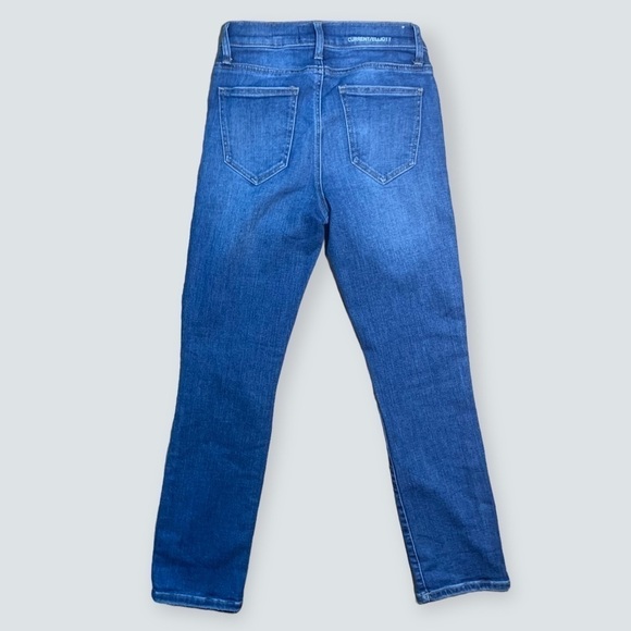 CURRENT/ELLIOTT Women’s Jeans Size 24 Slim Straight Blue Distressed - Picture 4 of 11